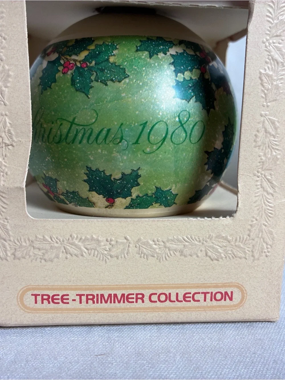 Vintage Hallmark Keepsake Ornament Lot 1980 Mother Dad 1991 Norman Rockwell Box